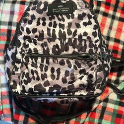 cheetah Juicy small backpack $10
