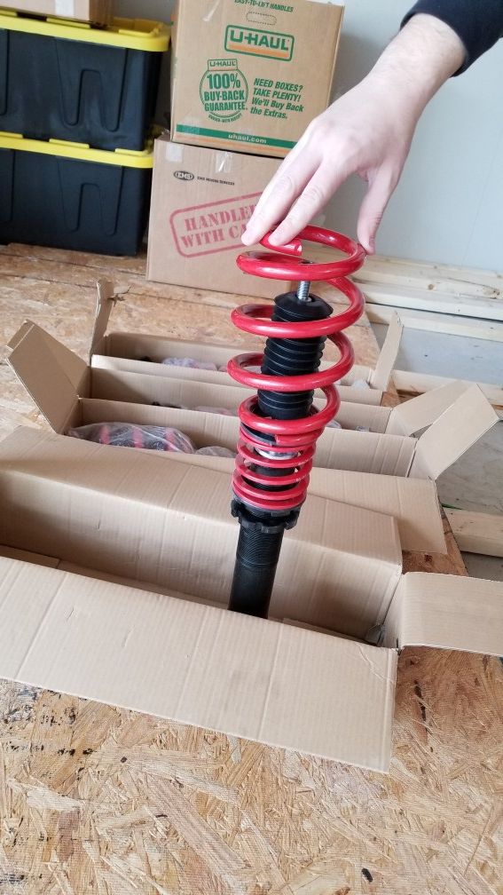 Raceland Audi B8 coilovers full set(Brand new)