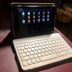 Samsung Galaxy 9” Tab A SM-T387V Android Tablet w/Wireless QWERTY Keyboard