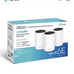 TP-Link Deco AXE5300 Mesh