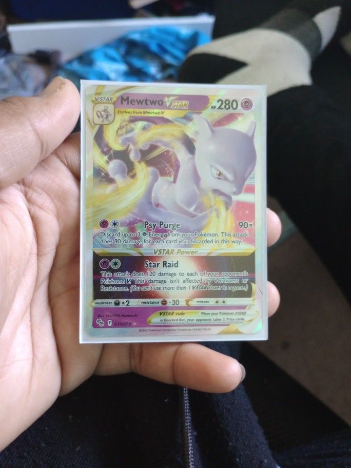 Mewtwo V Star Pokemon Go