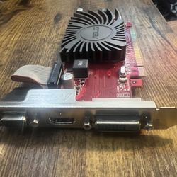 Asus PCI-E X16 HD6450 2gb Low / Full Profile Video Graphics Card - Full Bracket