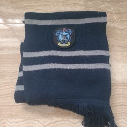 Ravenclaw Fuzzy Knitted Scarf Harry Potter