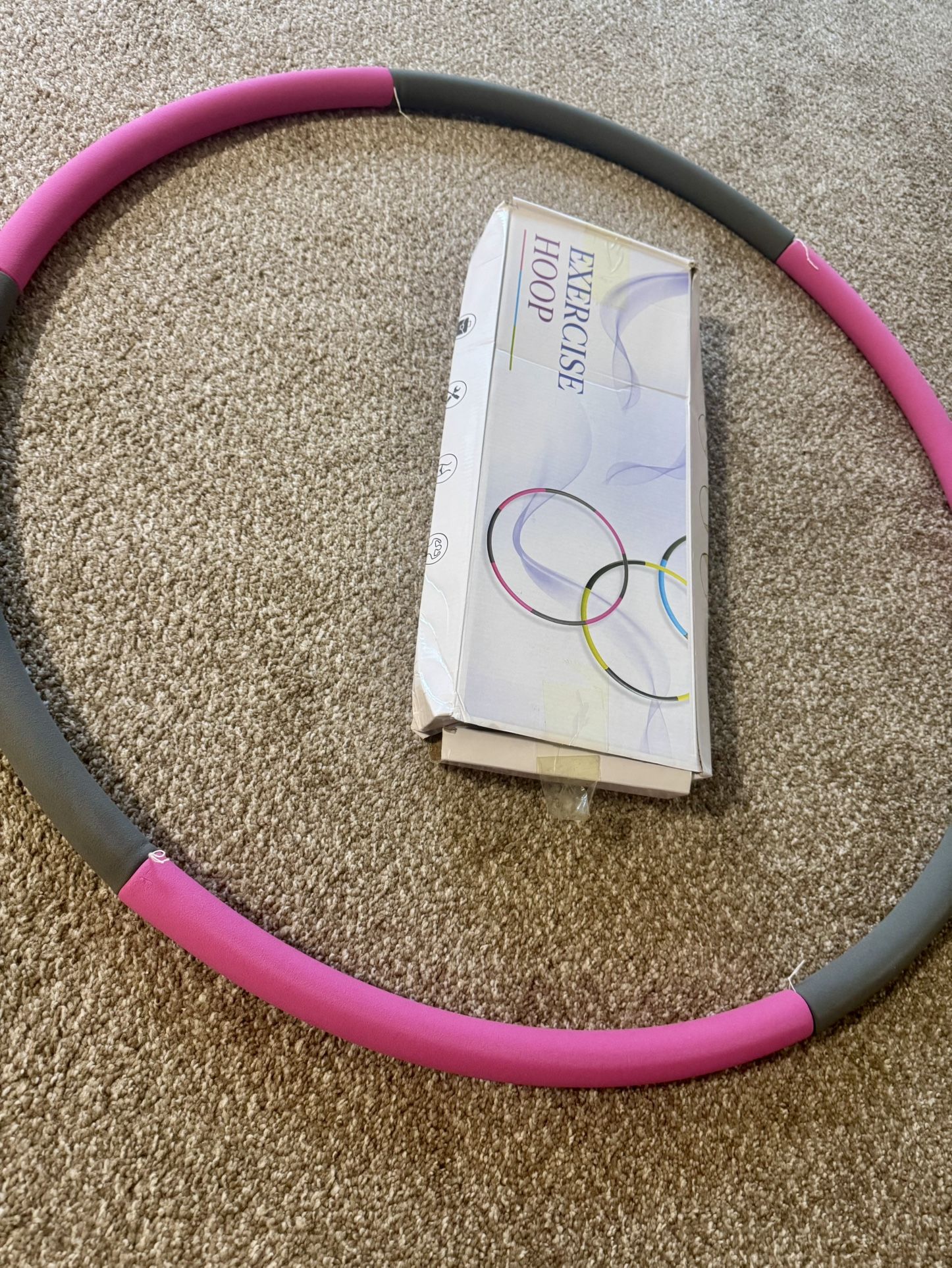 Weighted Hula Hoop For Exercise