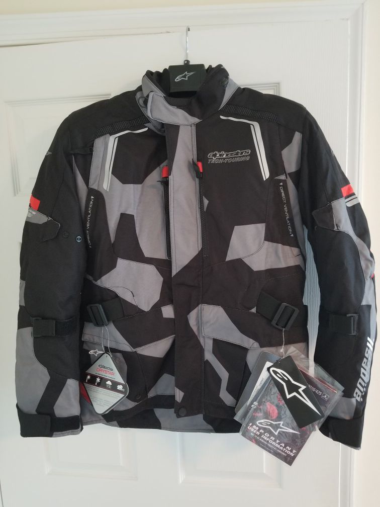 Alpinestars Andes Drystar v2 Motorcycle Adv./ touring Jacket - New with tags.