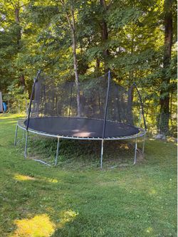 Used trampoline