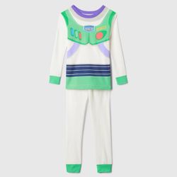 BabyGAP Disney Buzz Lightyear Toy Story 100% Organic Cotton Pajamas, Size 18-24 Months, 2 Years 2t