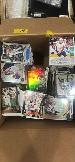 Sports cards Lot,Football,Basketball,Hockey,Baseball Prizm,Mosaic,topps i opened some boxes and these cards are Commons,Semi stars and some Rookies No