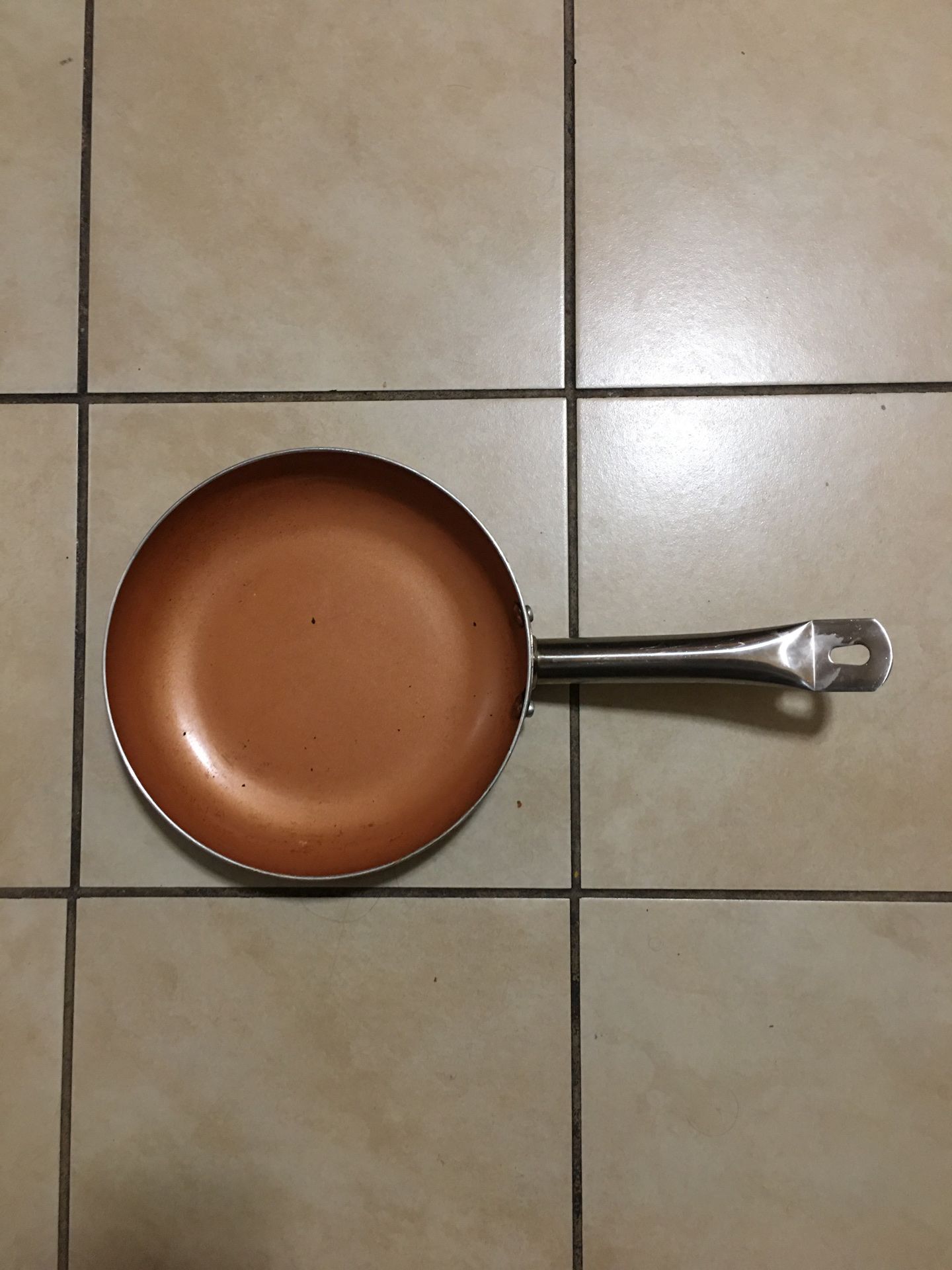 Copper pan