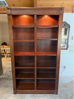 Bookcase with Integrated Lighting