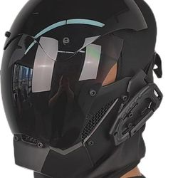 Cyber Gothic Punk Helmet Mask