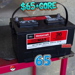 Car Battery Group Size 65