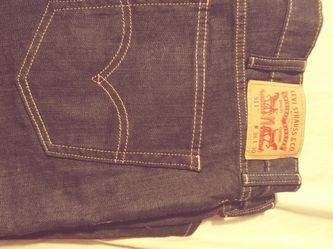 Blk levis 38/30
