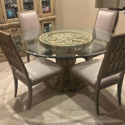 Dining Table With Four Chairs
