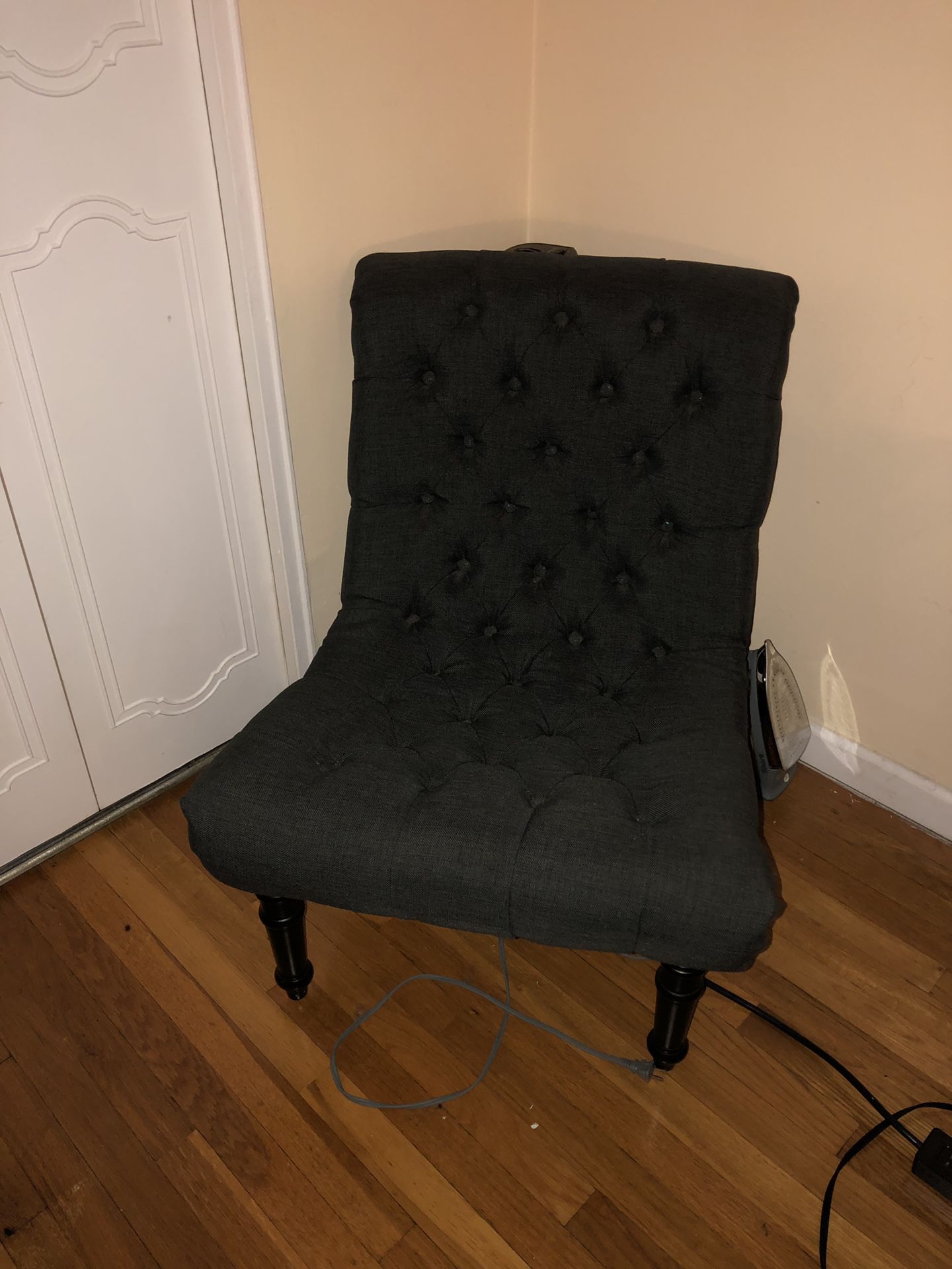 Upholstery chair and ottoman