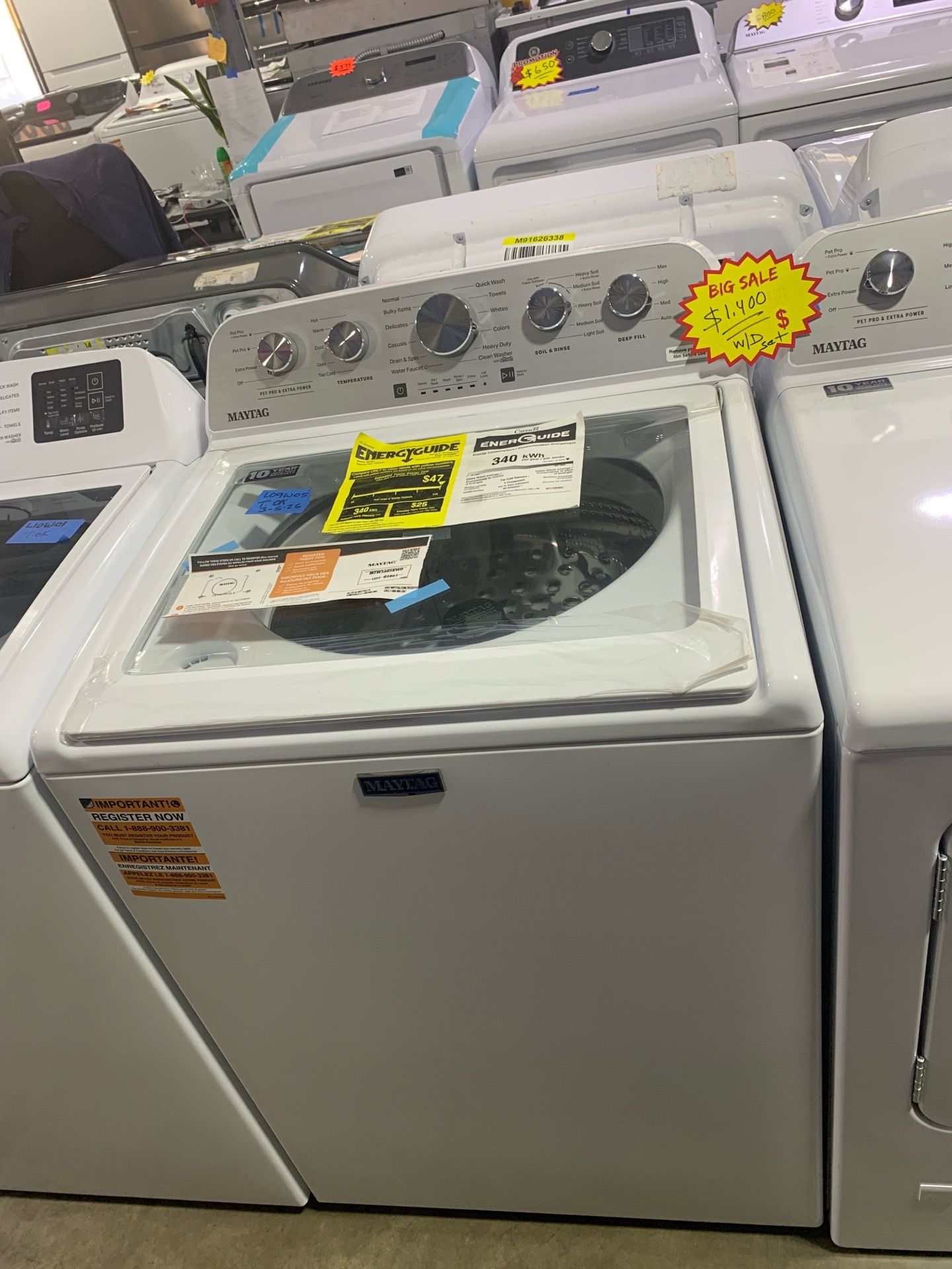 Washer & Dryer Set- Take it for Zero Down Ask For Details!