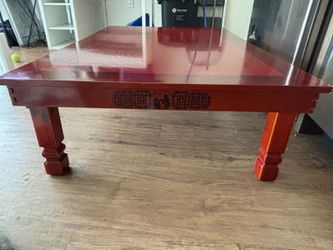 Coffee table foldable