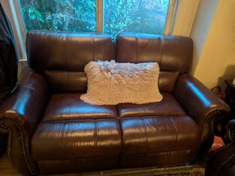 Premium Dark Brown sofa set excellent condition
