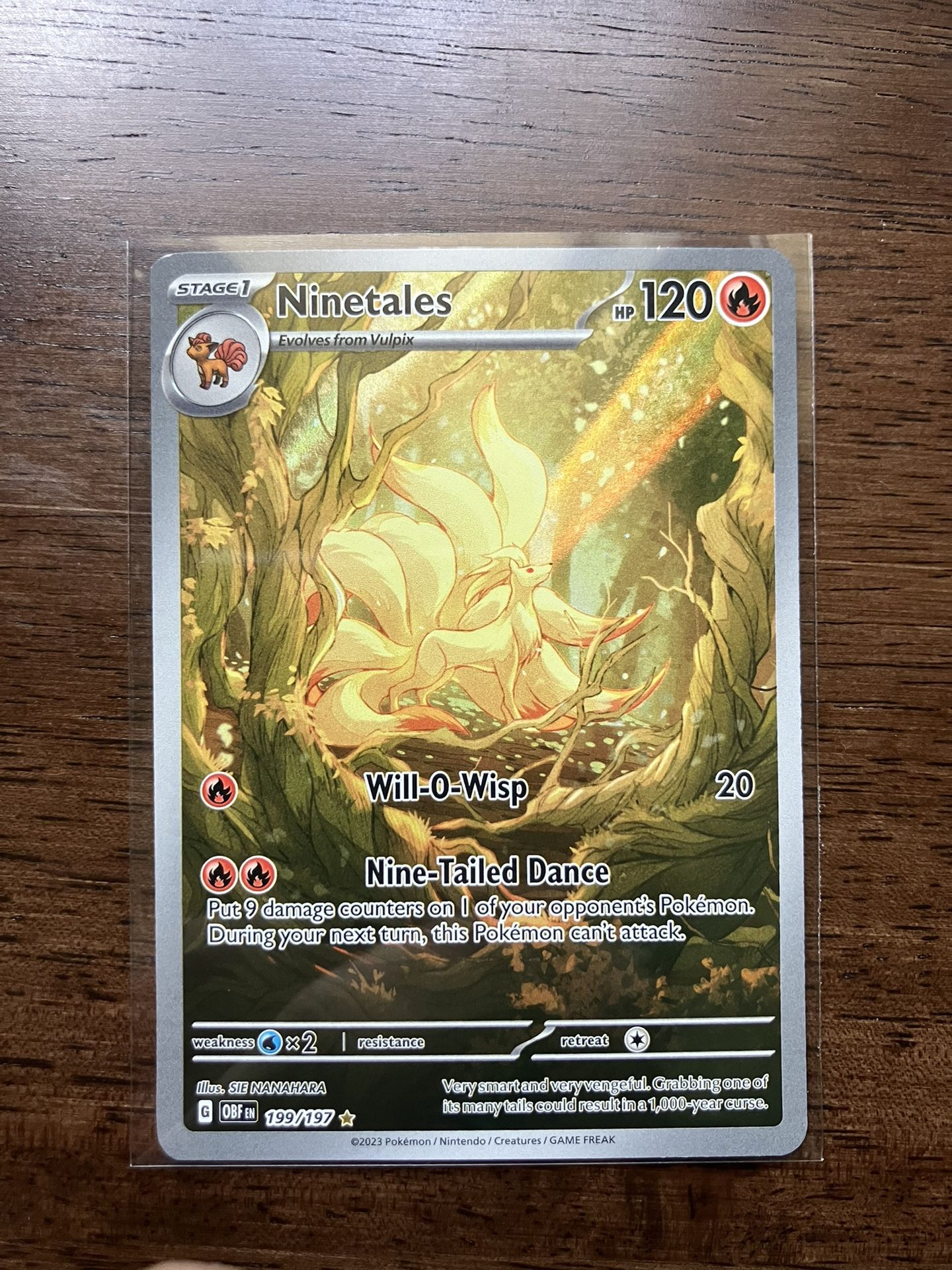Ninetales Card