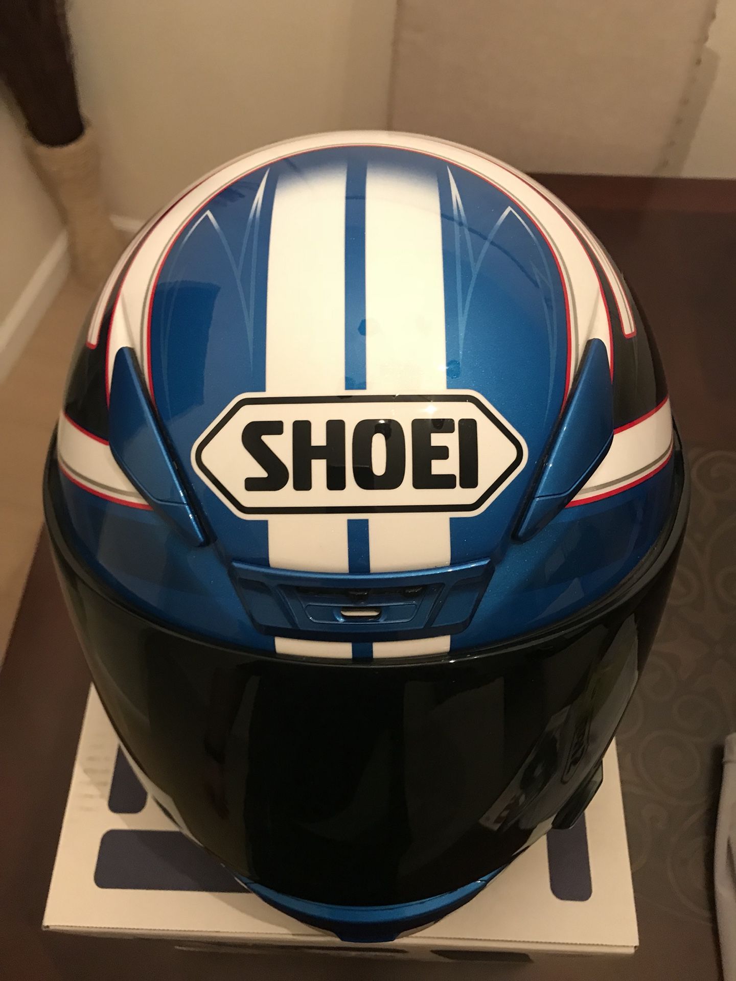 BRAND NEW Shoei RF-1200 Valkyrie TC2 Racing Motorcycle Helmet Size M