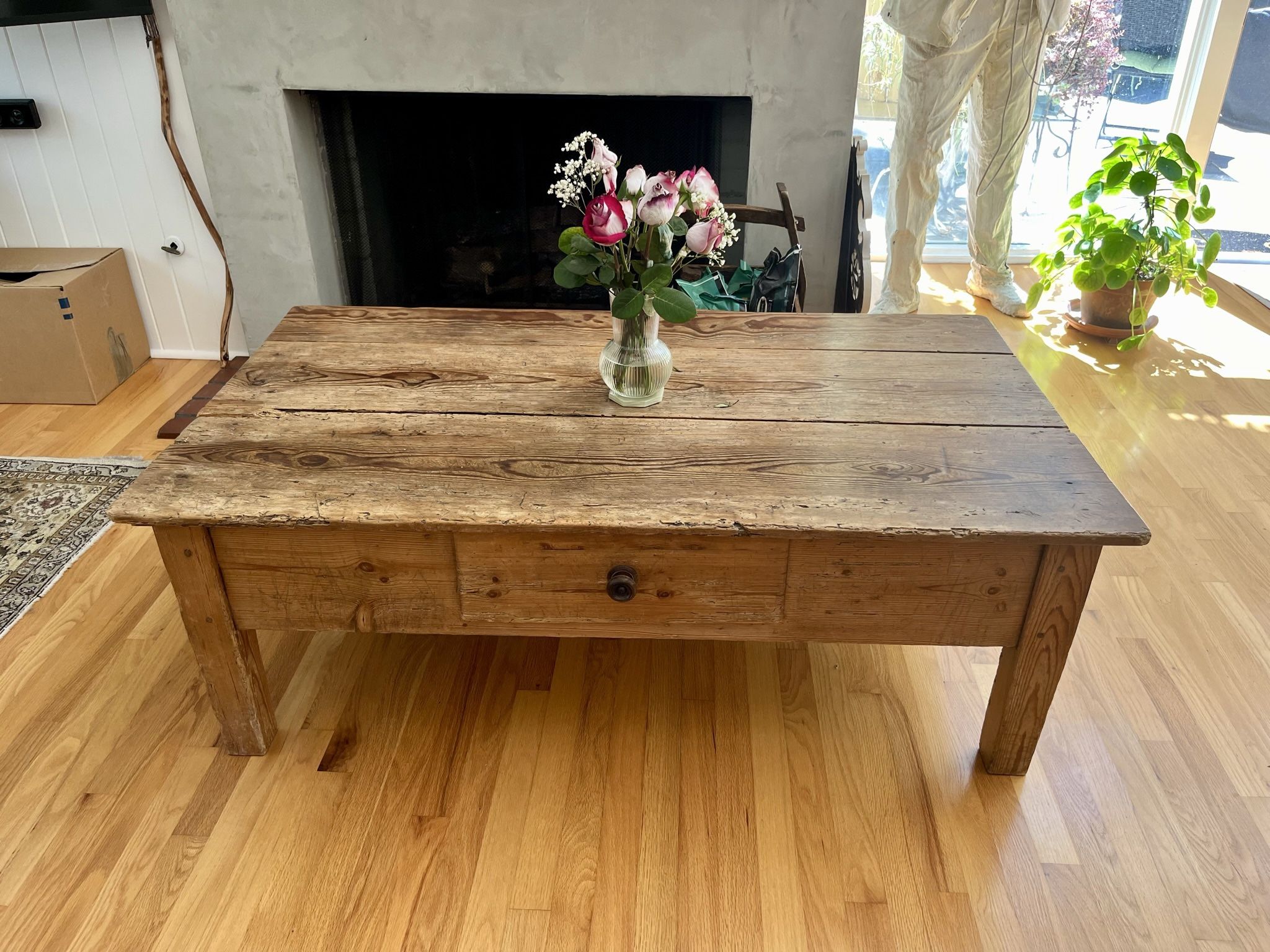 Antique Wooden Coffee Table!