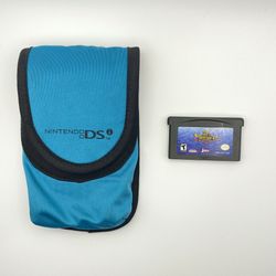 Nintento Game Boy Advance Video Game Bundle DS Case and Sea Trader GBA Cartridge