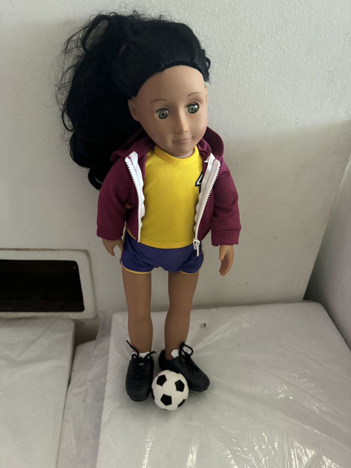 Our Generation Soccer Themed Doll 18”