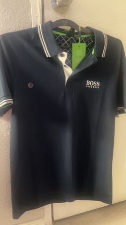 Hugo Boss Men's Navy Polo Shirt