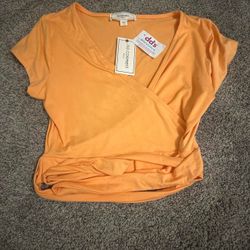 Brand new orange shirt