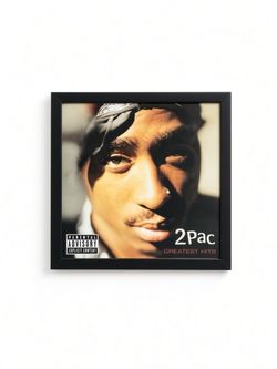 Framed Vintage CD Album Art 5x5 – 2pac Greatest Hits