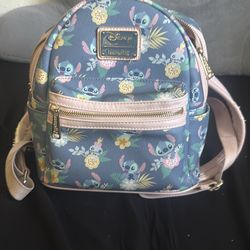Disney loungefly back pack stitch