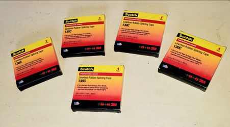 Band new 3M Scotch 130C Linerless Rubber Splicing Tape