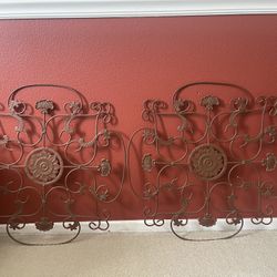 IRON WALL DECOR 24” - SET $20
