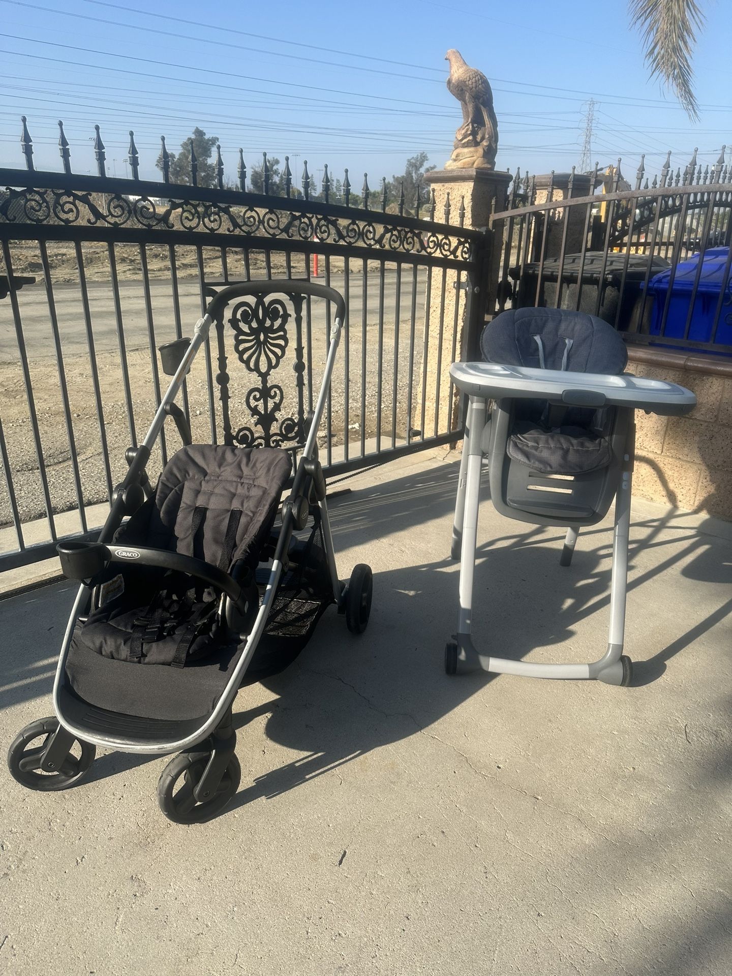 Graco Baby Stroller And Chair