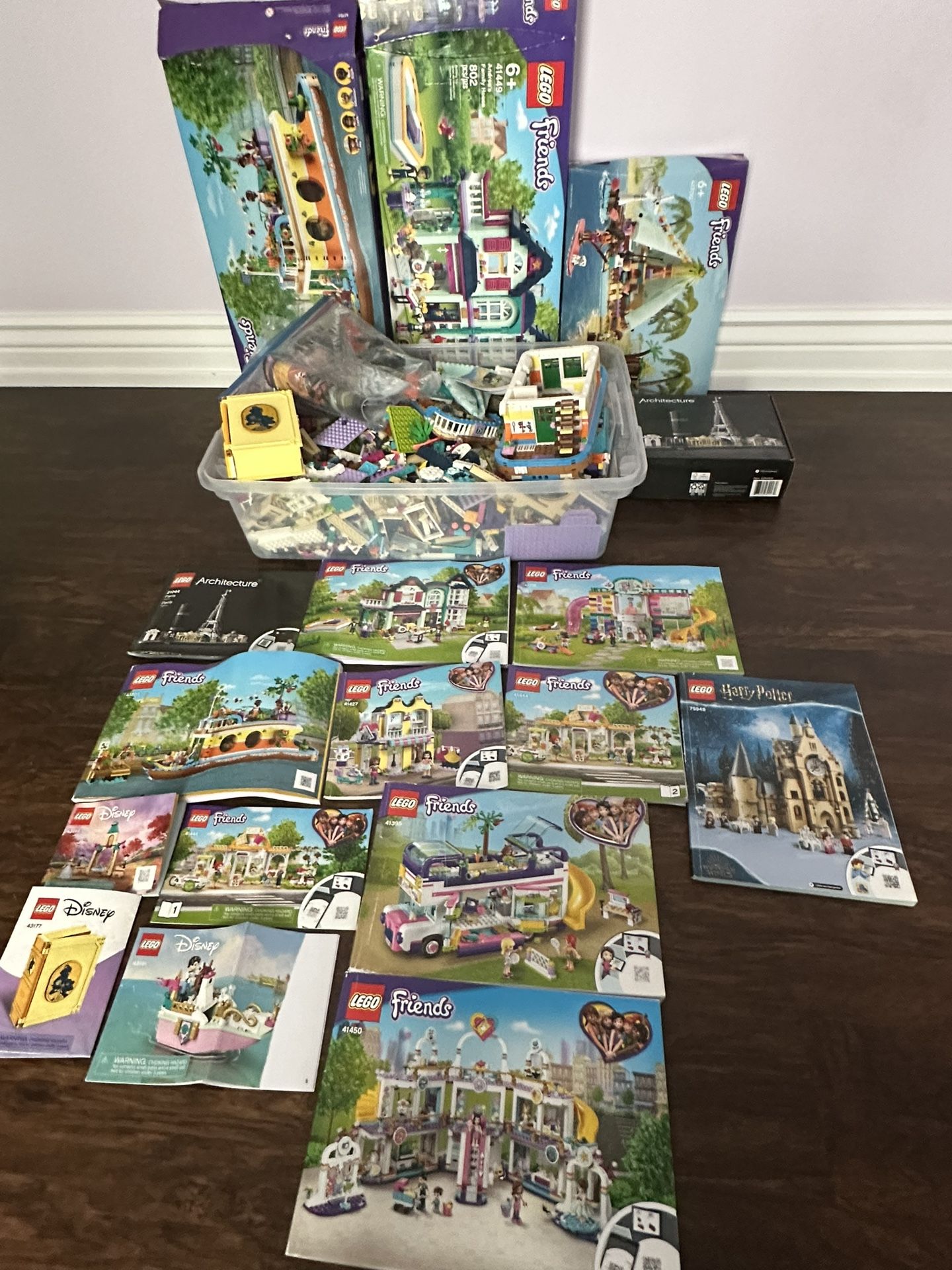 Lego Sets Friends, Nintiago, Disney, Harry Potter, Architecture