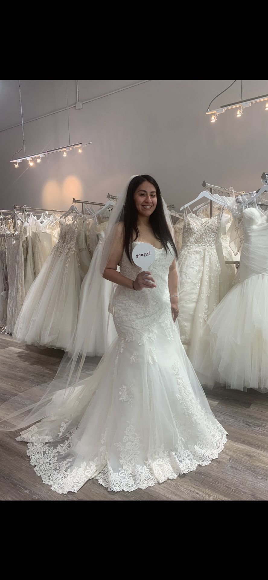 Mermaid Wedding Dress With Bustle