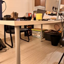 IKEA White Table – Great for Work or Dining