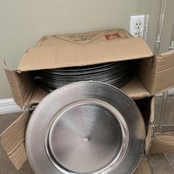 Silver Charger Plates