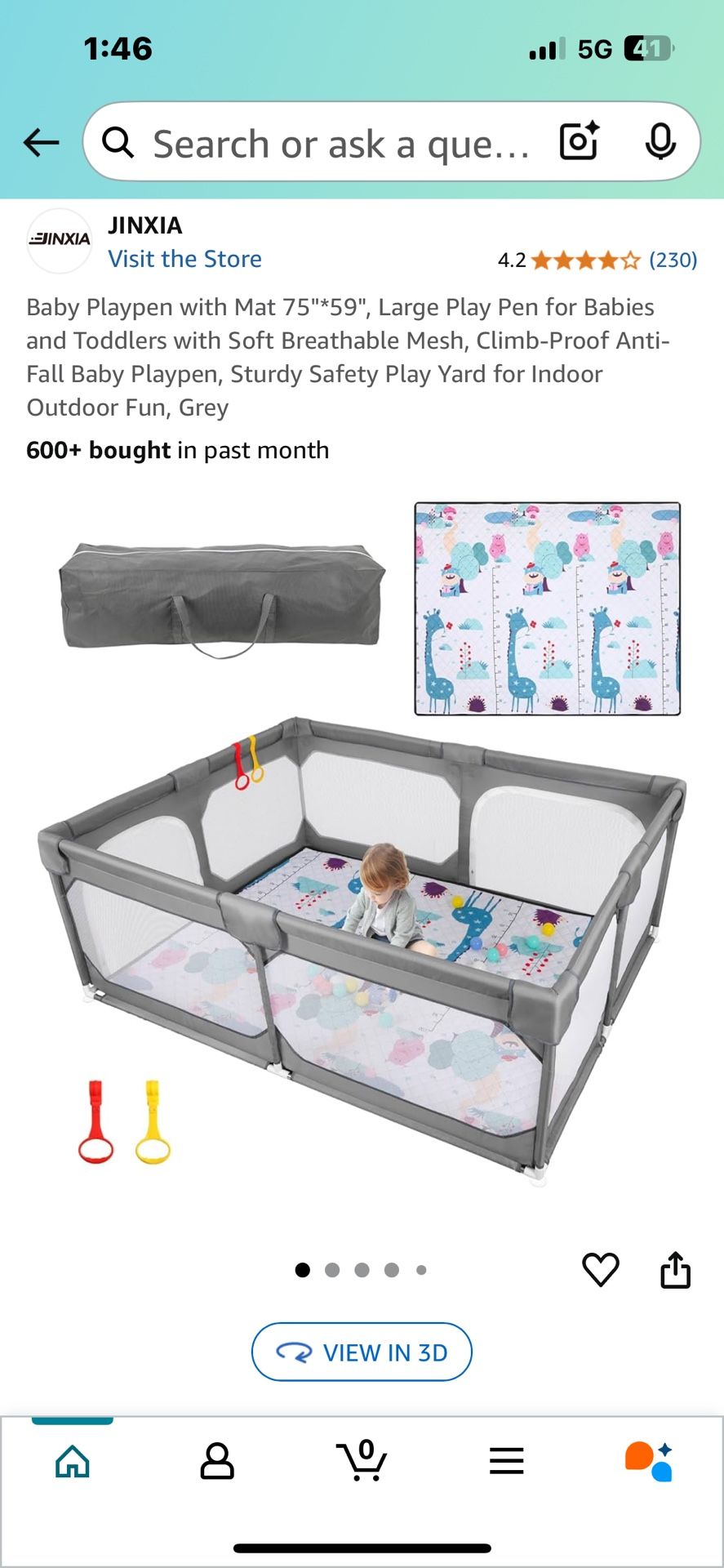 Baby playpen