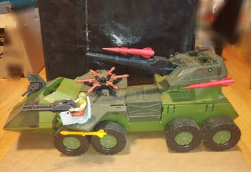 Gi joe rolling thunder toy (missing parts/damaged)