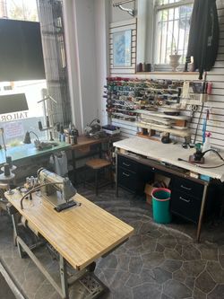 Complete Professional Alterations / Tailor Shop Setup – Industrial Machines & Equipment