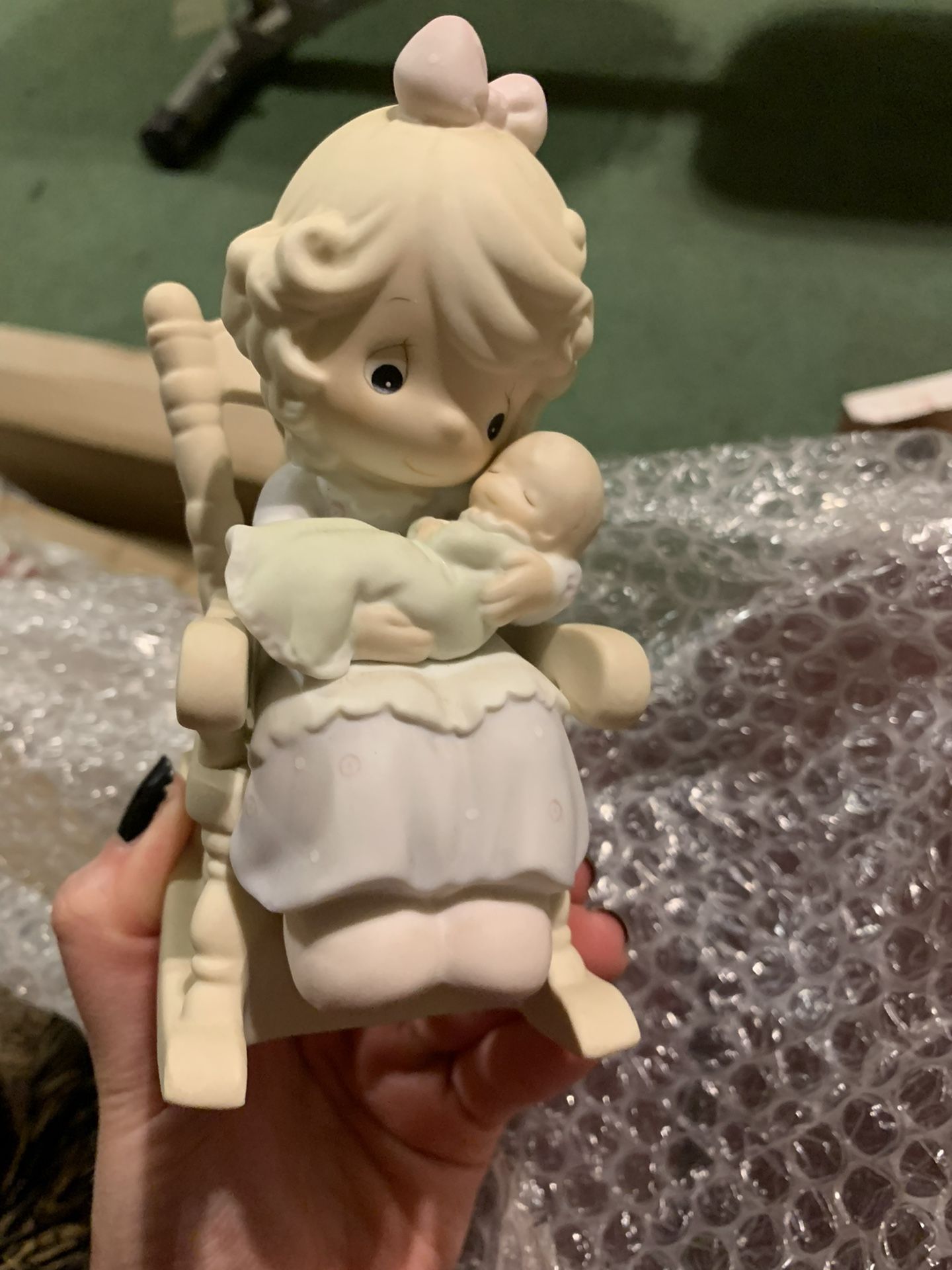 Vintage Cherished Teddies And Precious Moments Figurines