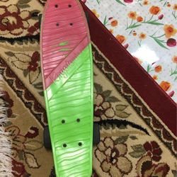 Solid Tire Solid Skateboard Like New