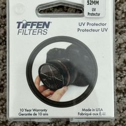 Tiffen 52mm UV Protector For camera Lens