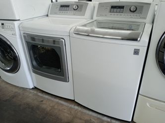 LG top load washer and dryer set - Free delivery