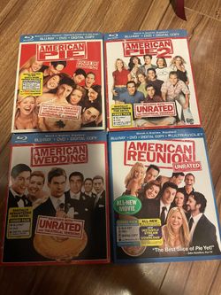 American Pie Blu Ray DVD Collection 
