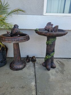 Beautiful Patio/garden Decoration. Bird Bath