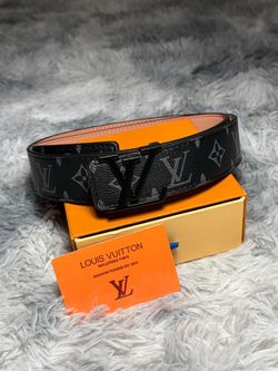 Louis Vuitton Monogram Eclipse LV Initiales Belt