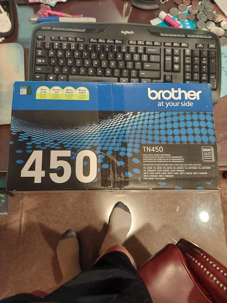 Brother OEM TN450 printer toner cartridges