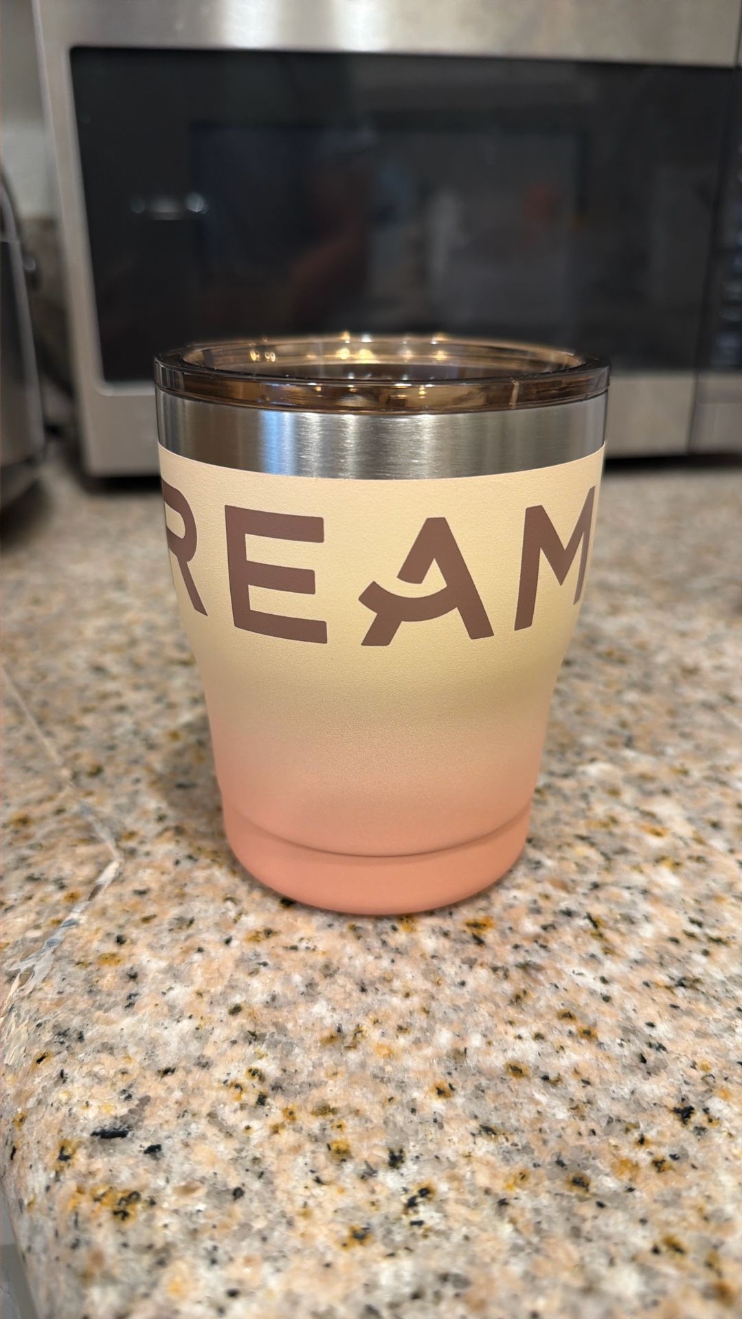 Stainless Steel Insulated Cup – 300ml (Peach Pink)